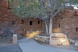 Grand Canyon National Park, Arizona - Hopi House, on the Canyon's South Rim, sells Native American