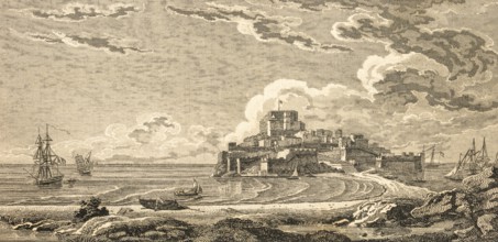 Cityscape of Peñíscola, Castellón, Peniscola, Spain, Mediterranean, fort, medieval fortress,