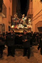 Sicily, old town of Trapani, Good Friday mystery procession La Processione dei Misteri, procession