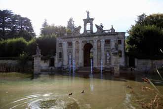 Diana's Pavilion, Diana's Portal, the monumental former water entrance to the garden of Villa