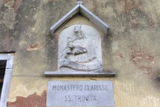 Relief at Clarissen Monastery, Giudecca, Venice, Veneto, Italy