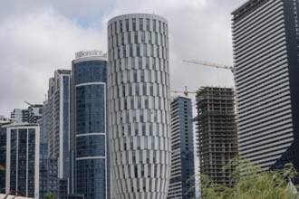 Batumi, Georgia. July 21st 2025. The Billionaire Hotel, apartments and casino building with other