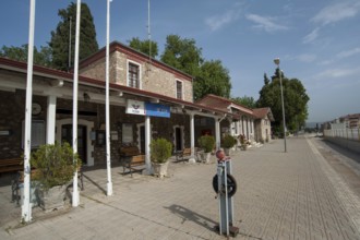 Selcuk, Izmir Turkey. May 1st 2017 Selcuk rail station near Izmir Turkey