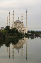 Adana, Turkey, June 7th 2014 Sabanci Merkez Mosque, one of the largest Mosques in Turkey on the