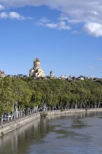 Tbilisi, Georgia. September 12th 2025. The Holy Trinity Cathedral of Tbilisi, commonly known as