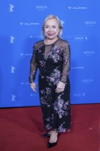 Christine Ursprung on the Red Carpet in front of the premiere of the film The Blood Countess at the