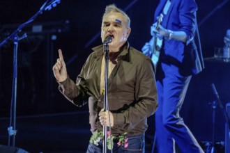 Morrissey live on Live Across Europe tour at the Hamburg Sports Hall on 15.02.2026