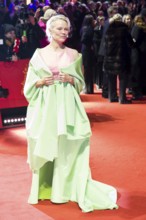 Pamela Anderson on the Red Carpet in front of the premiere of Rosebush Pruning at the Berlinale at