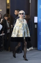 Pamela Anderson (actress) at a photocall for the film Rosebush Pruning at the Berlinale at the