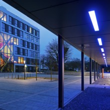 Seminar building H of the Department of Architecture and Civil Engineering at Bochum University