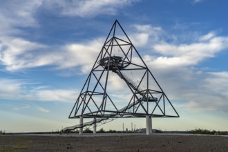 The Emscherblick stockpile event, tetrahedron for short, in Bottrop, Ruhr region, North