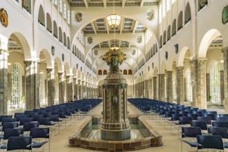 Wandelhalle im Staatsbad Kissingen, Lower Franconia, Bavaria, Germany