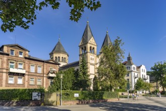 The Protestant Church of the Redeemer in Bad Kissingen State Bath, Lower Franconia, Bavaria,