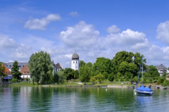 Fraueninsel, Chiemsee, Chiemgau, Upper Bavaria, Bavaria, Germany