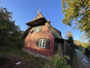 Künstlerdorf and Baltic resort Ahrenshoop, Künstlerhaus Schreyer, architecture, tradition, houses