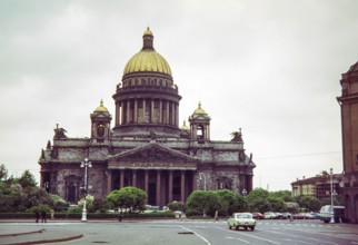 Saint Isaac's Cathedral, Isaakiyevskiy Sobor, Saint Petersburg, Leningrad, Russia, USSR 1971