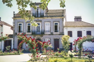 Traditional Portuguese building likely to be in the city of Ovar, commonly referred to as the Museu