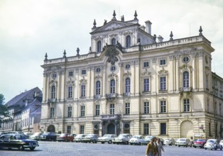 Archbishop's Palace, building, Hradcanské Square, Prague, Czech Republic, Czechoslovakia, Europe