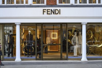 London, UK. January 29th 2025. The Fendi London New Bond Street Boutique, an exclusive high-end