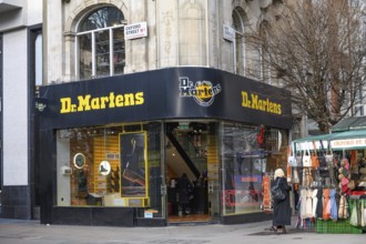 London, UK. January 29th 2025. The official Dr Martens store, the fashion footwear brand shop,