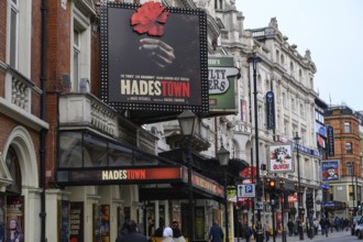 London, UK. January 29th 2025. Hadestown, the acclaimed Broadway playing its West End premiere at