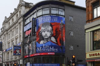London, UK. January 29th 2025. Les Misérables West End Musical Production at the Sondheim Theatre,