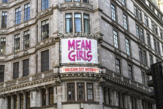 London, UK. January 29th 2025. Mean Girls is a rock musical with a book by Tina Fey showing at The