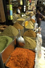 Damascus, Syria. August 1st 2010 The Spice Souk in the Old City, Damascus, Syria