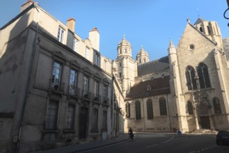 Dijon, France. September 19th 2024 The elegant architecture of Dijon, a city in the historical