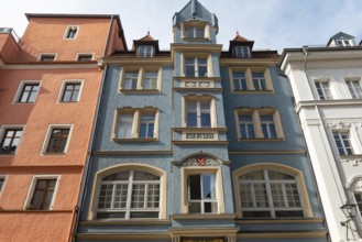 Regensburg, Germany. October 7th 2024 Beautiful medieval architecture of German Bavarian city of