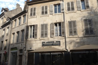 Dole, France. September 20th 2024 Beautiful architecture of Dole in the Jura region of France