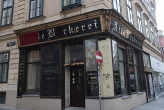 Vienna, Austria. October 15th 2024 Alte Barkerei a closed old bakery in the Burggasse in