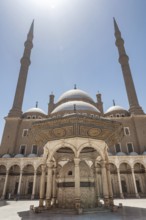 Muhammad Ali Mosque, an iconic historical landmark overlooking the Egyptian capital from the