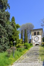 Clock Tower, Castello, Castiglione delle Stiviere, Colli Mantovani, Lombardy, Province of Brescia,