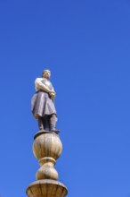 Naglschmiedbrunnen, Jungmayrplatz, Gries, Altstadt, Bad Tölz, Upper Bavaria, Bavaria, Germany