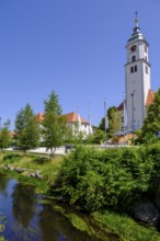 St. Verena Parish Church, Bad Wurzach, Upper Swabia, Swabia, Baden-Württemberg, Germany