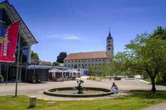 Former monastery, Wurzacher Ried Nature Conservation Center, St. Verena Parish Church, Wurzacher