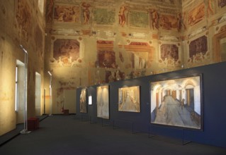 Gualtieri Palace, wall paintings and exhibition at Museo Documentario e Centro Studi Antonio