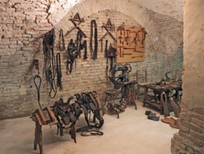 Museo della Civiltà Contadina, Farmers' Museum, La Rocca, Novellara Castle, Emilia-Romagna, Italy