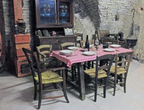 Museo della Civilta Contadina, Farmers' Museum, La Rocca, Novellara Castle, Emilia-Romagna, Italy