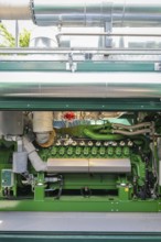 Dinslaken, North Rhine-Westphalia, Germany - Combined heat and power plants (CHP) generate