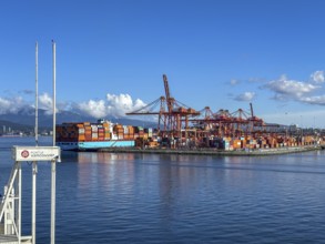 Vancouver, British Columbia, Canada - The Port of Vancouver, Port of Vancouver, is Canada's largest