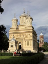 Curtea de Arges monastery and cathedral, one of the most famous pilgrimage sites in the country,