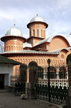 Tomb for the Romanian royal family, mausoleum at the monastery and cathedral of Curtea de Arges,