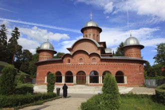 Tomb for the Romanian royal family, mausoleum at the monastery and cathedral of Curtea de Arges,