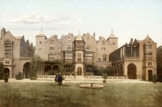 Holland House or Cope Castle, Kensington, Holland Park, 19th century, London, England, United