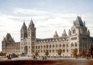 The Natural History Museum, South Kensington, 19th century, London, England, United Kingdom