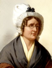 Madame Tussaud or Anne-Marie Tussaud née Grosholtz, 1761-1850, a French artist, who became known