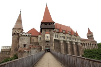 Romania, Hunedoara Castle, Castelul de Hunedoara, also Corvinus Castle, Corvini Castle, Eisenmarkt