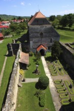 Former Cistercian monastery Carta, Kerz, founded in the 12th century by Cistercian monks and is one